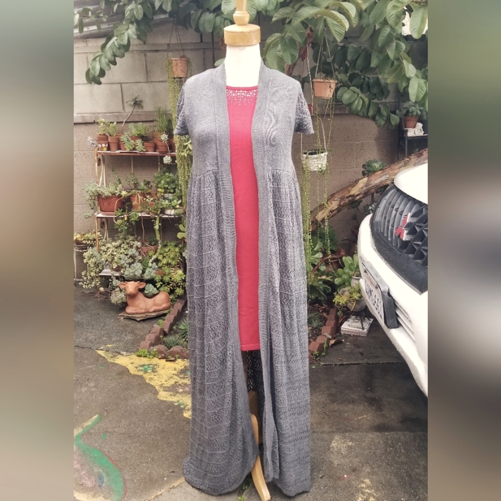 SAY WHAT? Long Cardigan Duster Sweater